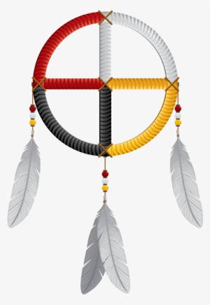 Medicine-wheel Native American Tattoos, Native American - Native American Healing Wheel