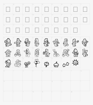 Care Bears Font - Care Bear