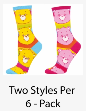 Ladies Care Bears Funshine & Cheer Socks - Sequin Dress