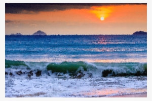 High Poly Vietnam Sunset Medium Image Png - Clipart Images Of Ocean