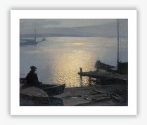 Along The Mystic River - Along The Mystic River By Edward Potthast