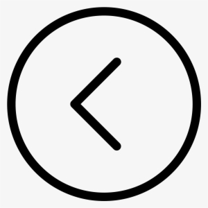 Chevron Izquierda En Círculo Icon - Down Arrow In Circle