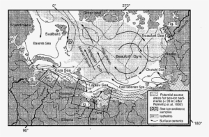 Location Of The Study Areas In The Arctic Ocean - Map