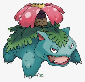 This Pokémon Is A Grass And Poison Type And The Final - Pokemon Bulbasaur Last Evolution