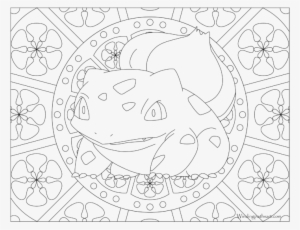 Adult Pokemon Coloring Page Bulbasaur - Pokemon Coloring Pages For Adults