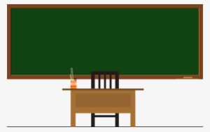 Blackboard Green Frame School Green Frame