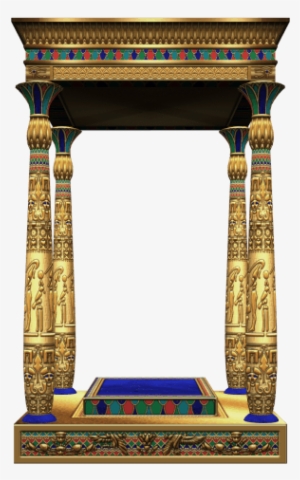 Free Png 3d Egyptian Architecture Png Images Transparent - Egyptian Column Art