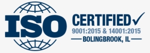 Bolingbrook Iso Certification - Iso 14001 2015 Certified Logo