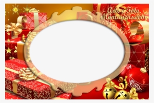 Molduras - Red And Gold Christmas Presents. Throw Blanket