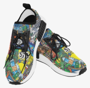 Women's Draco Running Shoes Print Luck 8 Design