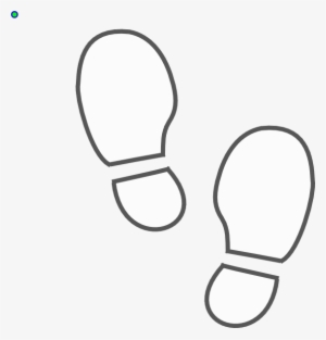 Shoe Print Outline Printable - Clip Art