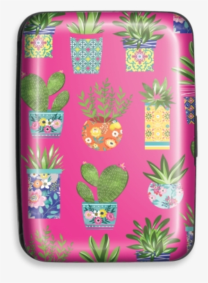 Succulents Credit Card Case - Punch Studio Llc