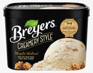 Breyers Creamery Style Maple Walnut - Walnut Ice Cream Brands