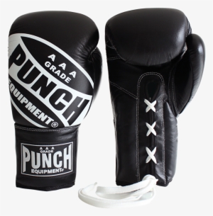 Black Lace Ups - Punch: Trophy Getters - Speed Ball