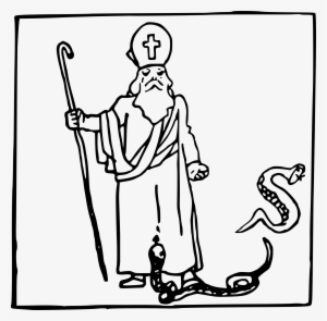 This Free Icons Png Design Of Saint Patrick And The