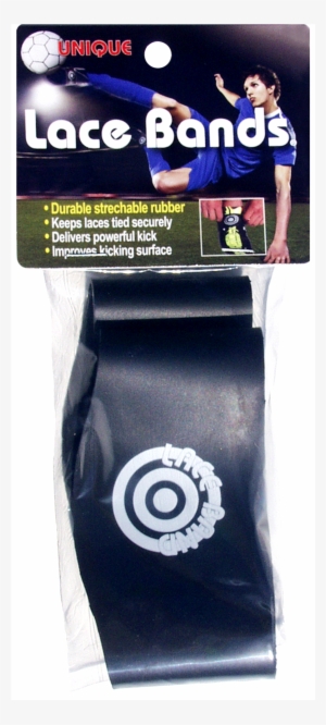 Lace Bands Black - Unique Sports Lace Bands Soccer Cleat Lace Cover