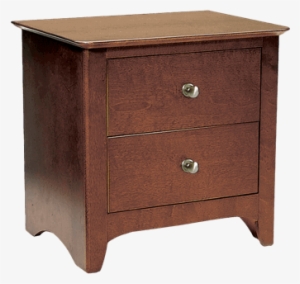Walnut Nightstand - Nightstand