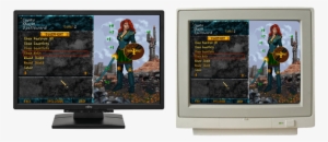 Only One Of These Is Correct - Fujitsu E22w-6 Led - 22" Led Monitor