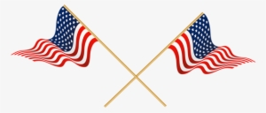 Visit - Transparent Background American Flag Png