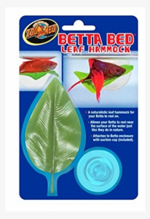 Betta Bed Leaf Hammock-500x500 - Zoo Med Laboratories Azmbl20 Betta Bed Leaf Hammock