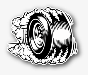 Burnout Bicycle Tires Car Clip Art - Tire Burnout Png