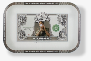 Wiz Tray Sm - Wiz Khalifa Rolling Tray (large)