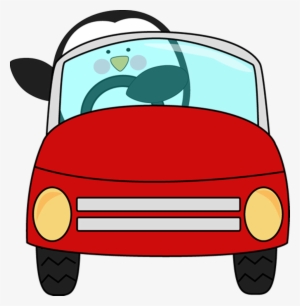 Free Cartoon Car, Download Free Clip Art, Free Clip - Penguin Driving