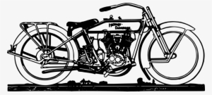 Download Old Motorbike Png Vectors Clipart Motorcycle - Motorcycle