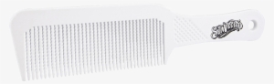 White Clipper Comb - Hair