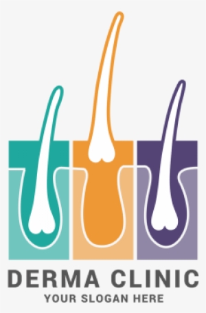 Hair Care Dermatology Logo Icon Medical Diagnostics - Skin Clinic Symbols