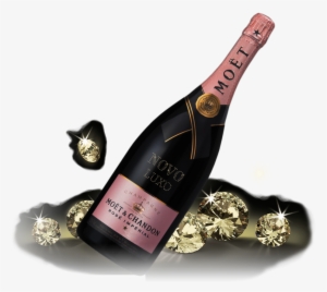 Order Your Moët & Chandon Custom Bottle With Swarovski - Moet And Chandon - Brut Rose Champagne Imperial Nv