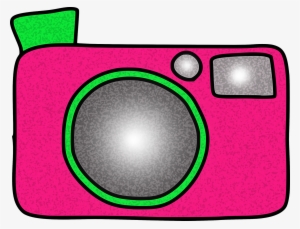Camera Clipart Pink - Clip Art