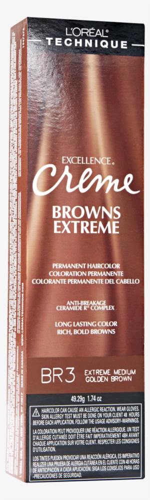 L'oreal Br5 Light Auburn Brown Permanent Creme Hair