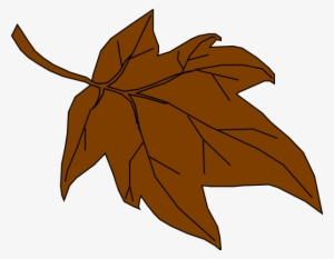 How To Set Use Brown Autumn Leaf Svg Vector