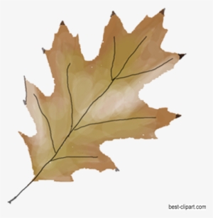Free Fall Leaf Clip Art - Clip Art
