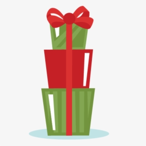 Christmas Gifts Svg Scrapbook Cut File Cute Clipart - Stack Of Gifts Clipart