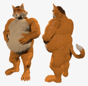 Fat Cat - Improved Fur - - Cat