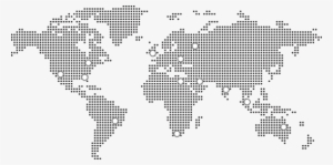 Dotted World Map Icon Png