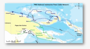 At 5, 457km In Length, The Submarine Cable Network - Huawei Marine Networks Map