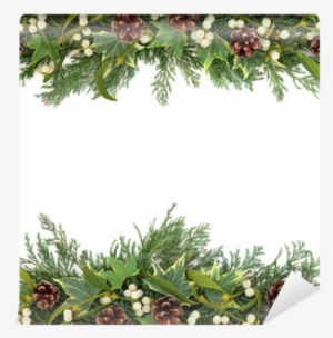 Free Christmas Floral Border