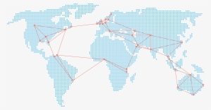 Our Global Network - Blue