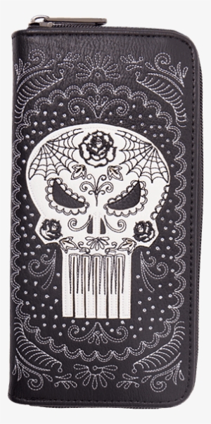 Loungefly Marvel Punisher Sugar Skull Wallet