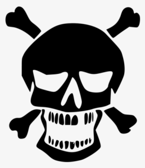 Skull Crossbone - Clipart Library - Pirate Symbol No Background