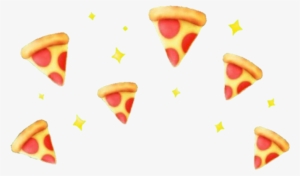 Pizza Head Crown Food Png - Filtros De Snapchat Png