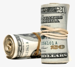 Money Roll Png Download - Mydzyne Plain Money Clip In Silver