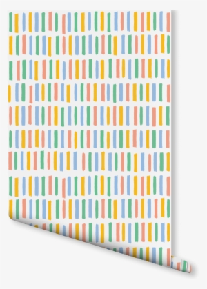 Line Row Pattern Wallpaper - Wall