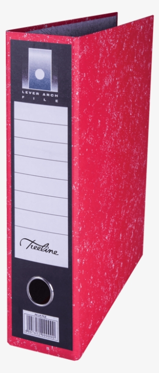 A4 Lever Arch With Plastic Compressor - Treeline A4 Lever Arch Mottled Board File