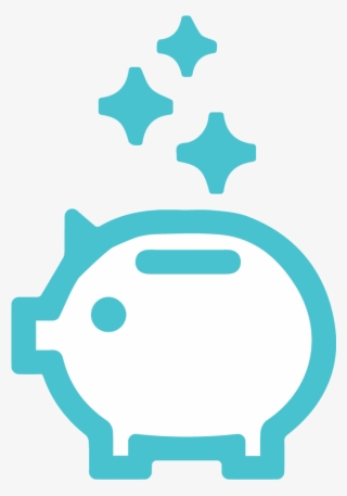 Increasing Revenue In Piggy Bank Icon - Illustration