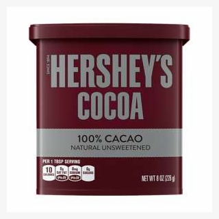 Hershey's Cocoa 100% Natural Unsweetened Cacao, 8 Oz - Box