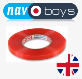 Tesa 4965 Double Sided Transparent Adhesive Tape 12mm - Circle